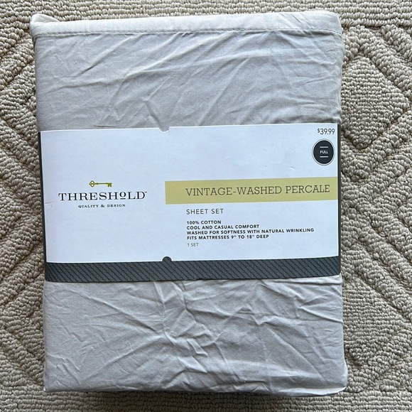 Threshold Bedding Threshold 0 Cotton Sheets Poshmark